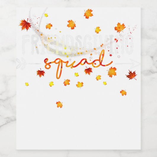 友好親友感謝の気持ちを持つ仲間 ワインラベル (シングルラベル)