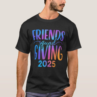 友好親善軍与え2025年グラデーショ感謝していン Tシャツ