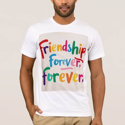 友好Forever Tシャツデザイン(Zazzle)Rep you Tシャツ (正面)