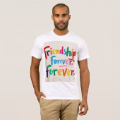 友好Forever Tシャツデザイン(Zazzle)Rep you Tシャツ (正面フル)