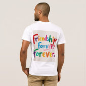 友好Forever Tシャツデザイン(Zazzle)Rep you Tシャツ (裏面フル)