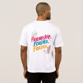 友好Forever Tシャツデザイン(Zazzle)Rep you Tシャツ (裏面フル)