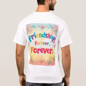 友好Forever Tシャツデザイン(Zazzle)Rep you Tシャツ (裏面)