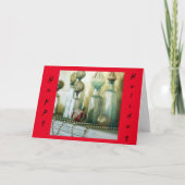 **友情あいさつ**ハッピーホリデークリスマス カード (正面)