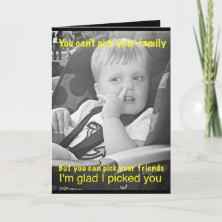 友情おもしろいカード カード