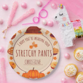 友情おもしろい深い感謝祭ディナーホリデー ペーパープレート (パーティー)