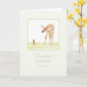 友情か。  お願いしますYes カード (黄色い花)