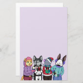 友情がハート 便箋 (正面/裏面)