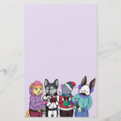 友情がハート 便箋 (正面)