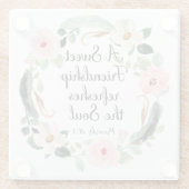 友情が心をリフレッシュする ガラスコースター (裏面)