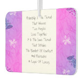 友情が糸になる カーエアーフレッシュナー (左)