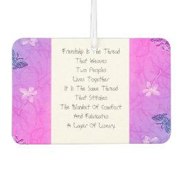 友情が糸になる カーエアーフレッシュナー