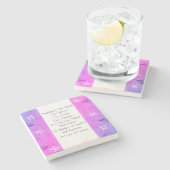 友情が糸になる ストーンコースター (横)