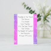 友情が糸口だ ポストカード (スタンド正面)