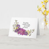 友情ことわざ カード (黄色い花)