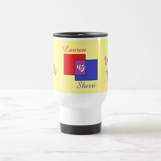 友情つながり: トラベルマグ (中央)