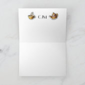 友情とお茶の文房具 サンキューカード (内部)