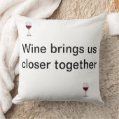 友情とワイン クッション (ブランケット)