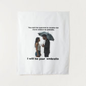 友情と支援の励ましのポスター タペストリー (正面)