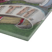 友情と断食 カッティングボード (角)