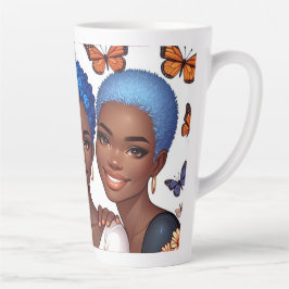 友情と言葉 カフェラテマグ