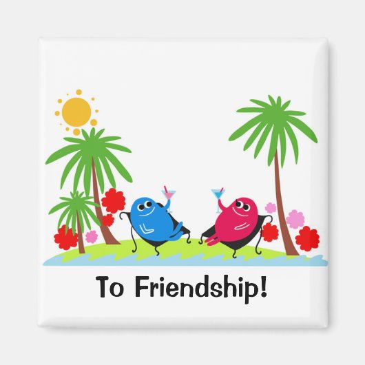 友情に乾杯! マグネット (正面)