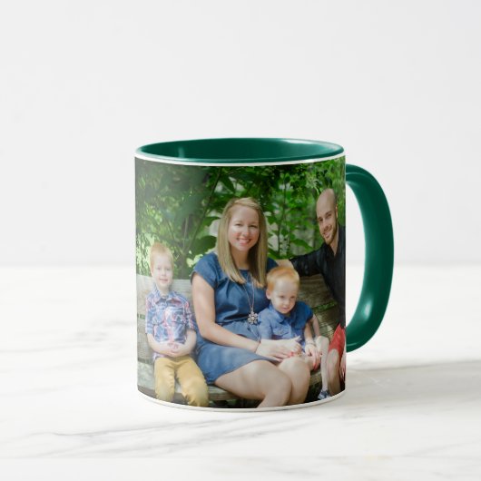 友情に感謝する写真パーソナライズされた|過去記事 マグカップ (正面右)