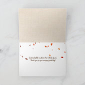友情に感謝する本 カード (内部)