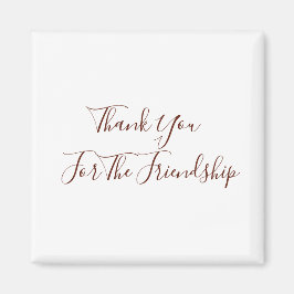 友情に感謝する マグネット