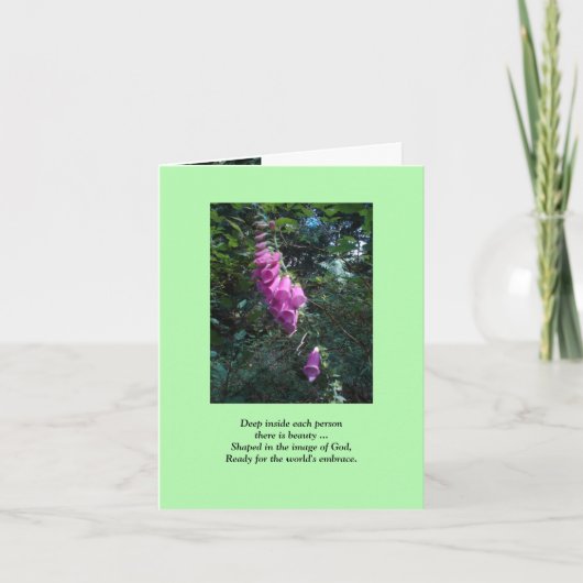 友情のための感謝 サンキューカード (正面)