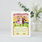 友情のはがき感動的の歌 ポストカード (スタンド正面)