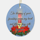 友情のオーナメントの天恵 セラミックオーナメント (左)