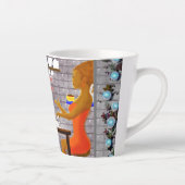 友情のカップでおいしいコーヒー カフェラテマグ (右)