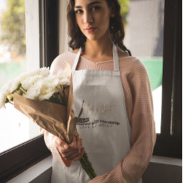 友情のスパイスが効いたチョップ＆チャット ロングエプロン