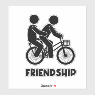 友情のタペストリー：信頼と愛の糸 シール