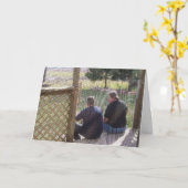 友情のバースデー・カード カード (黄色い花)