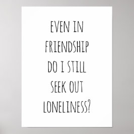 友情のポスターでも ポスター