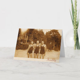 友情のメッセージカード カード