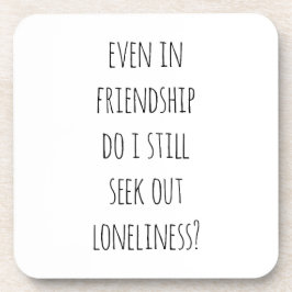 友情の中でもプラスチック懸命コースター コースター