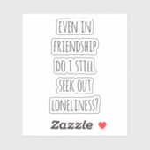 友情の中でカスタムもビニールのシール シール (シート)