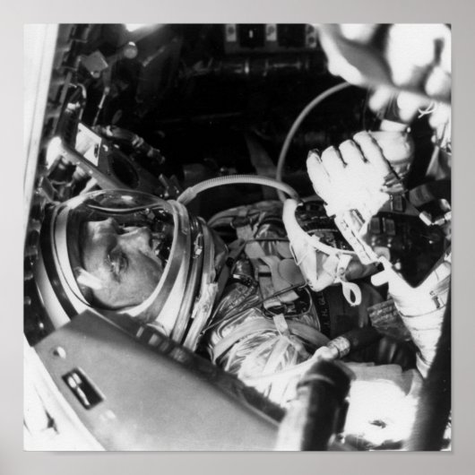 友情の中でジョン・グレン宇宙飛行士7 ポスター (正面)