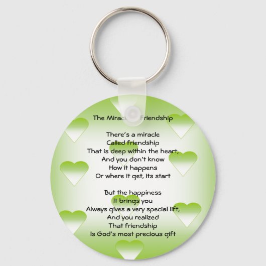 友情の奇跡 キーホルダー (正面)