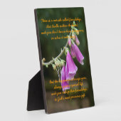 友情の奇跡 フォトプラーク (側面)