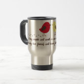 友情の引用文のタンブラー トラベルマグ (正面左)