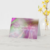 友情の引用文の美しい挨拶状 カード (黄色い花)