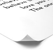 友情の引用文、厚さと薄さを介して ポスター (角)