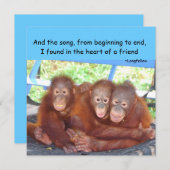 友情の引用 (正面/裏面)