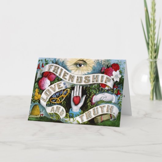 友情の愛と真実 カード (正面)