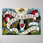 友情の愛と真実 ポスター (正面)