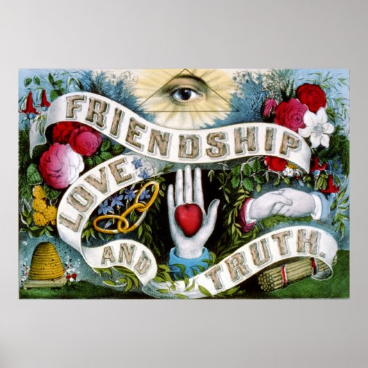 友情の愛と真実 ポスター (正面)
